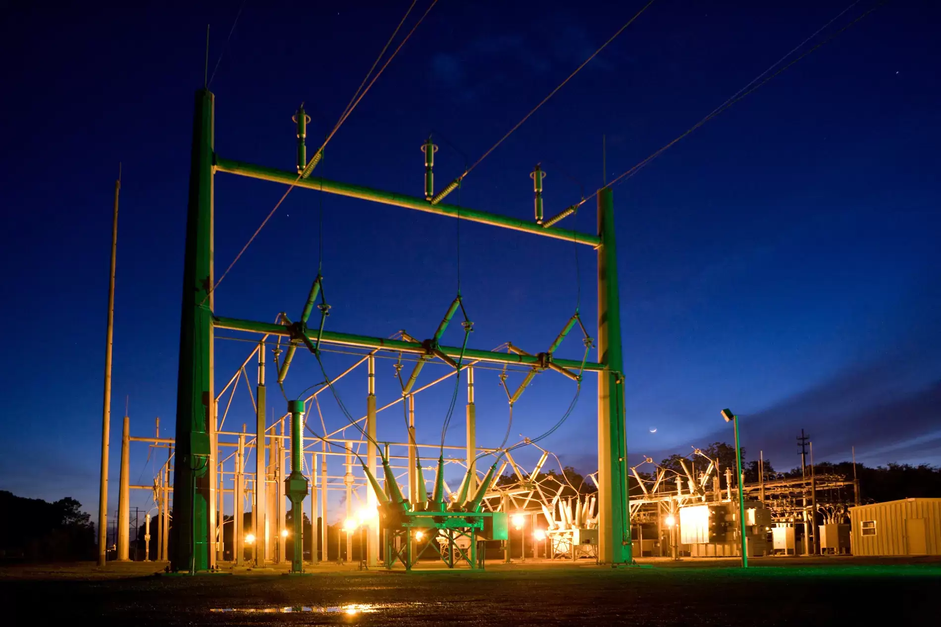 substation-at-night
